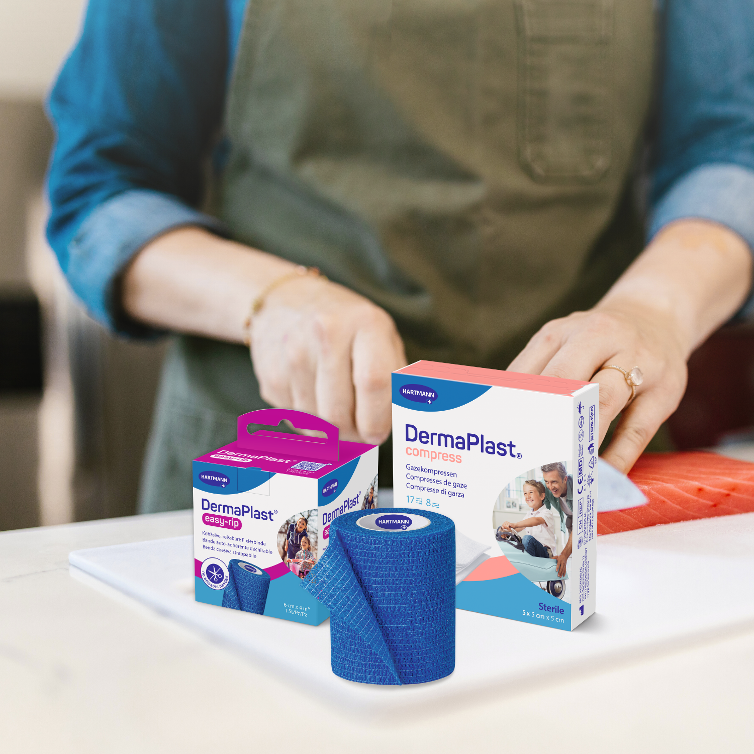 DermaPlast compress und easy-rip