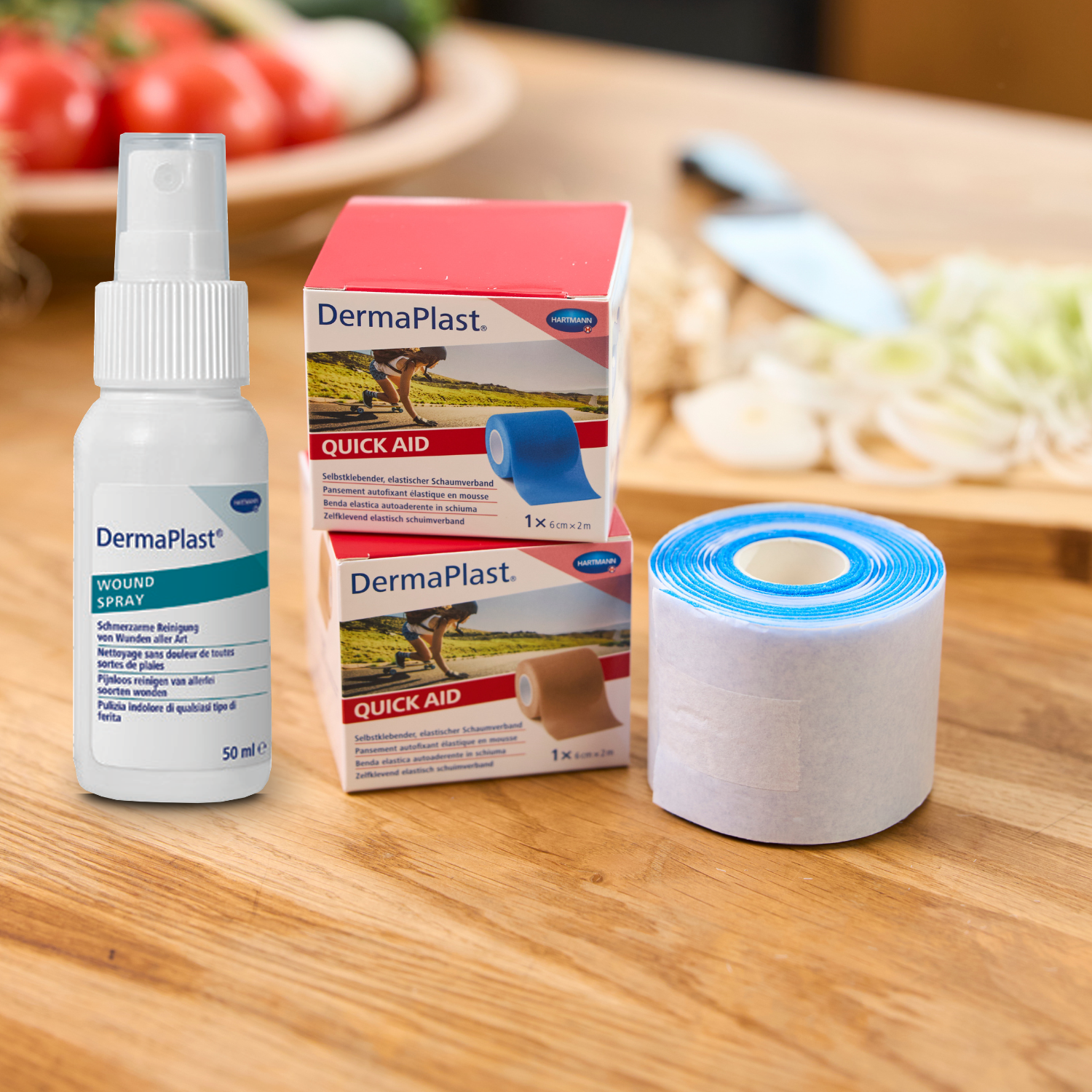 DermaPlast® Wundspray und DermaPlast® Quik Aid