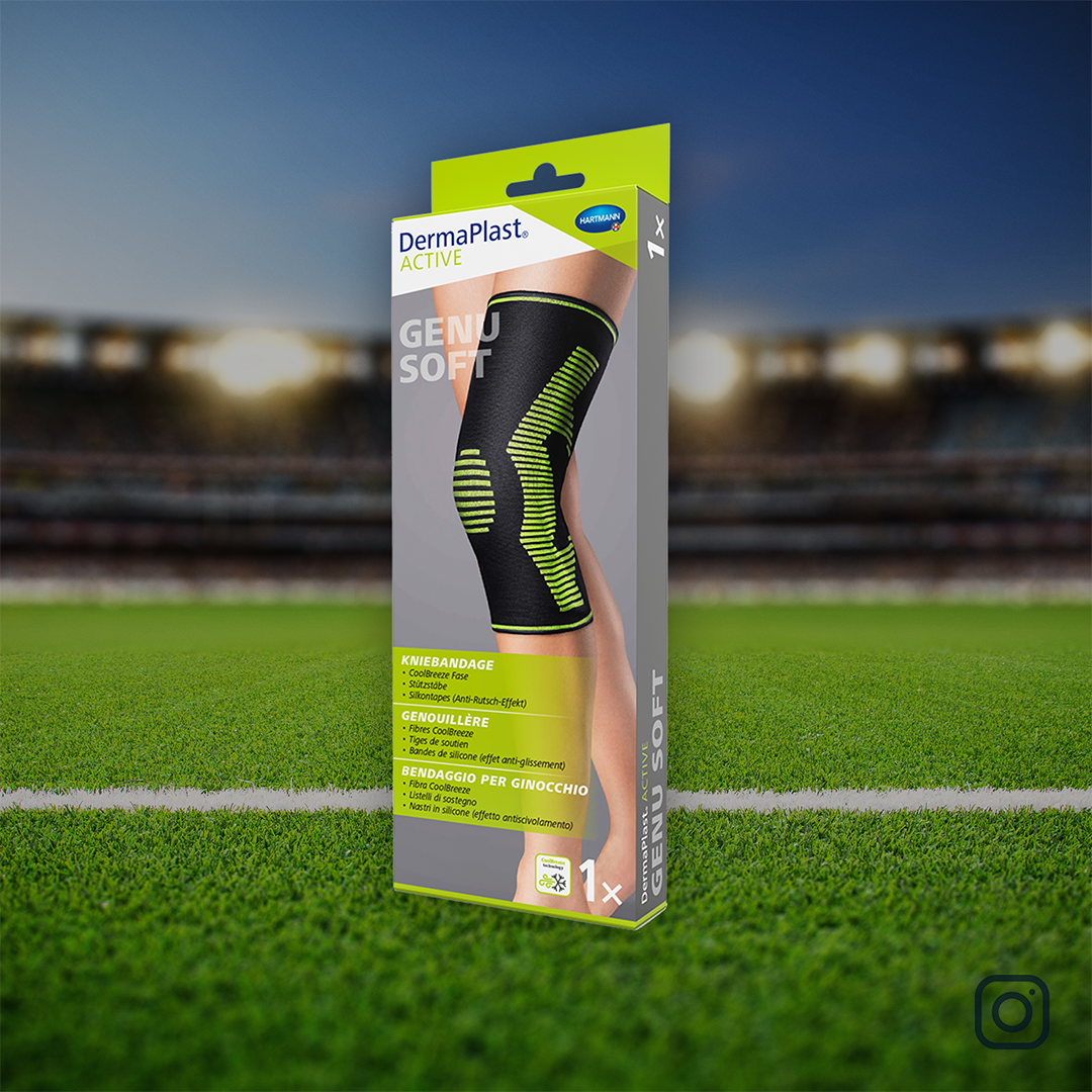 Genu Soft Knie-Bandage von DermaPlast® ACTIVE