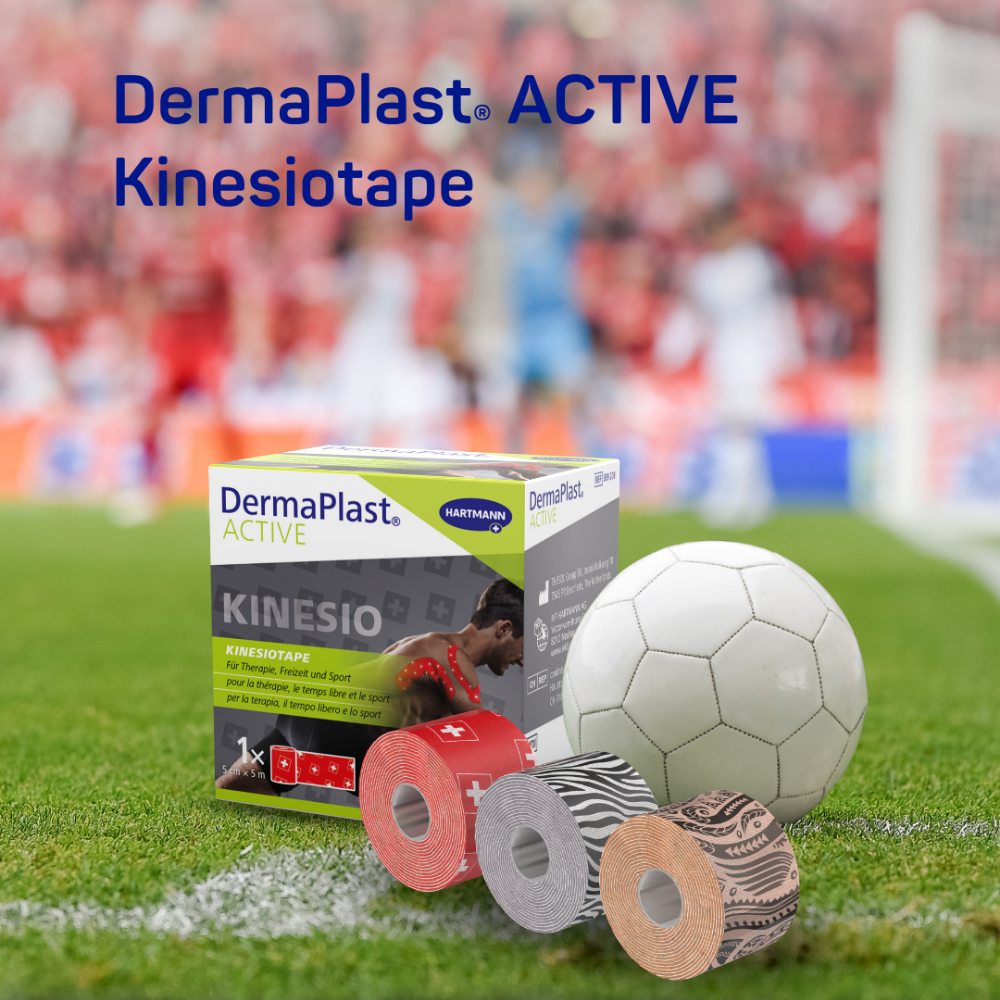 DermaPlast® ACTIVE Kinesiotapes in neuen Designs