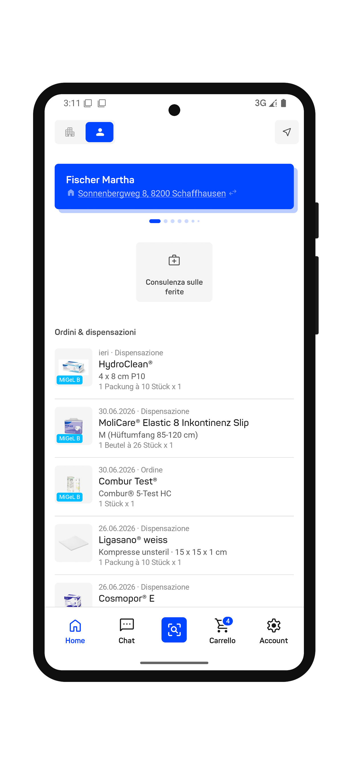 App IT home client framed