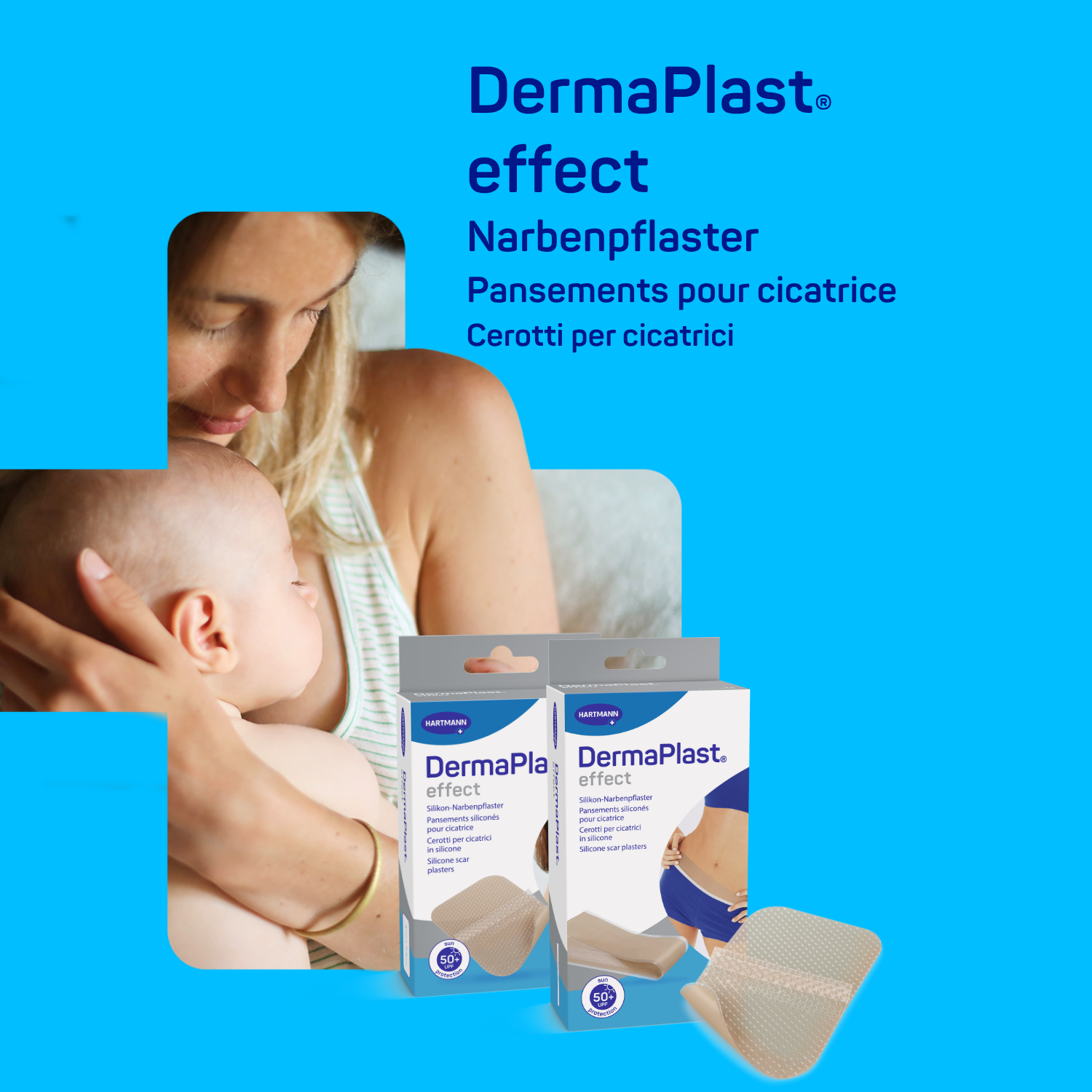 DermaPlast effect Silkon-Narbenpflaster