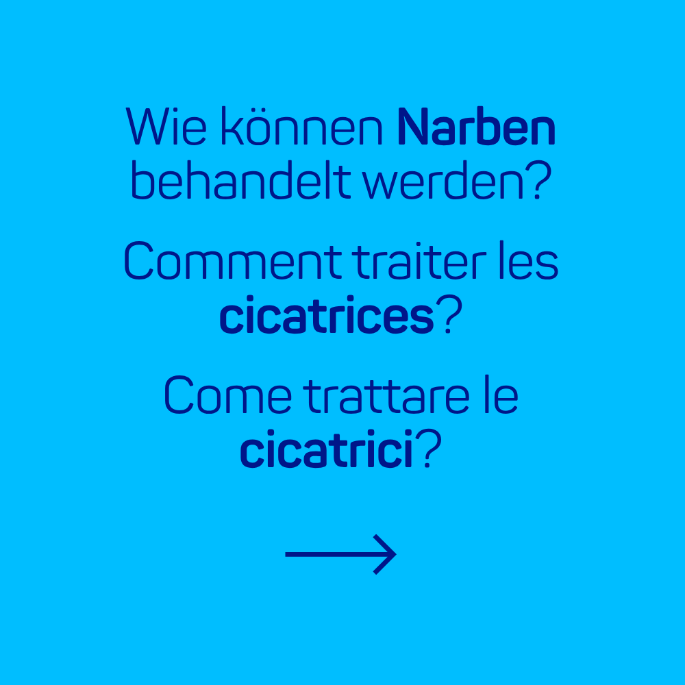 Wie können Narben mit DermaPlast® effect Silikon-Narbenpflaster behandelt werden?