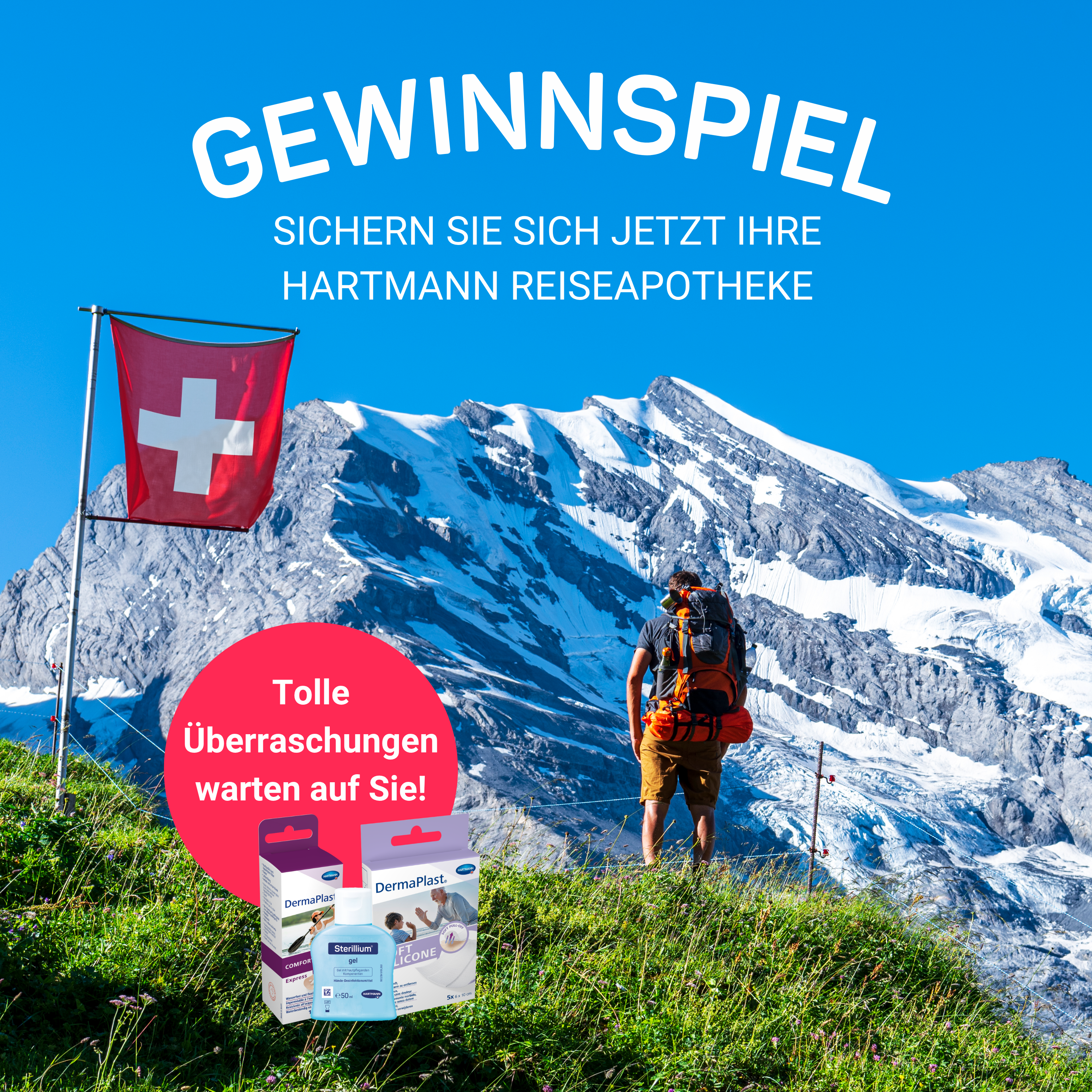 1. August Gewinnspiel von HARTMANN