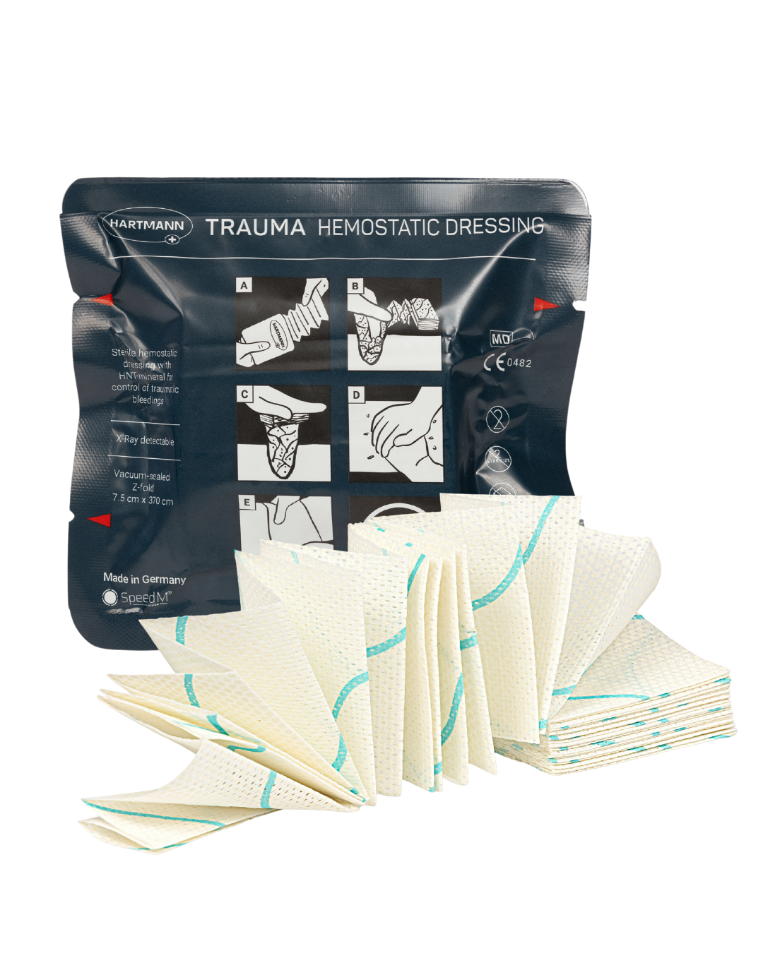 trauma hemostatic dressing