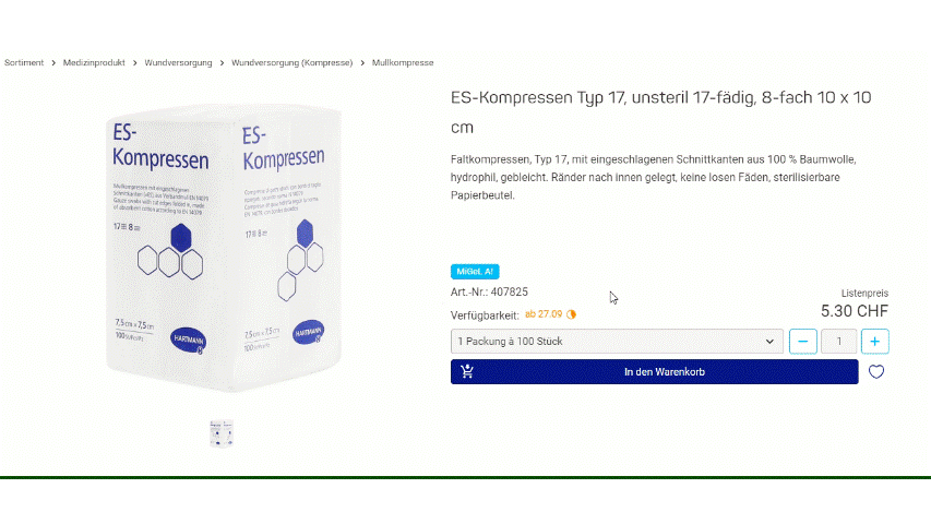 MiGeL Kategorien