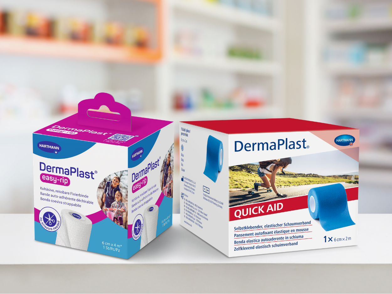 DermaPlast® Easy-Rip vs. Quick Aid : quelles différences ?
