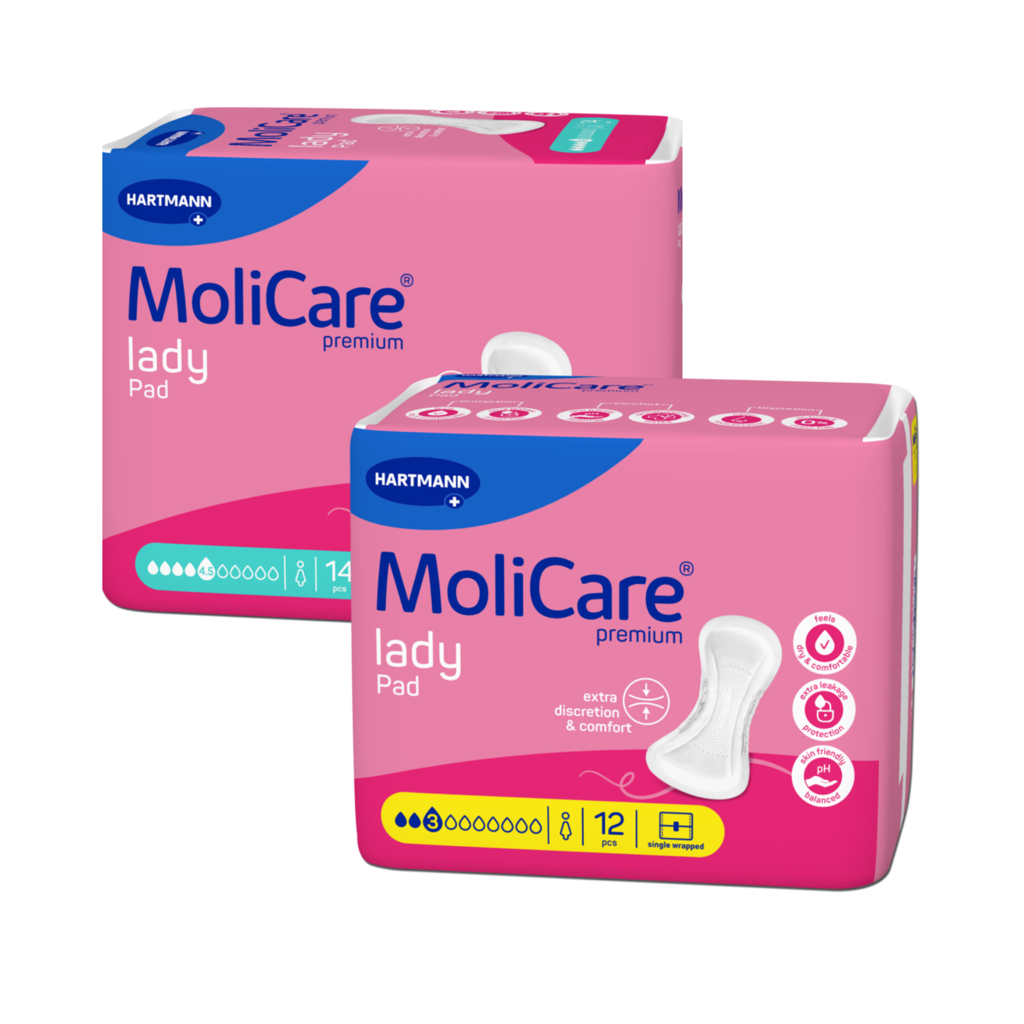 MoliCare® lady Pad 3 und 4.5 Tropfen