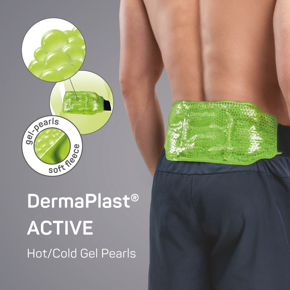 Die Gel Pearls Technologie hinter den DermaPlast® ACTIVE Hot & Cold Kompressen.