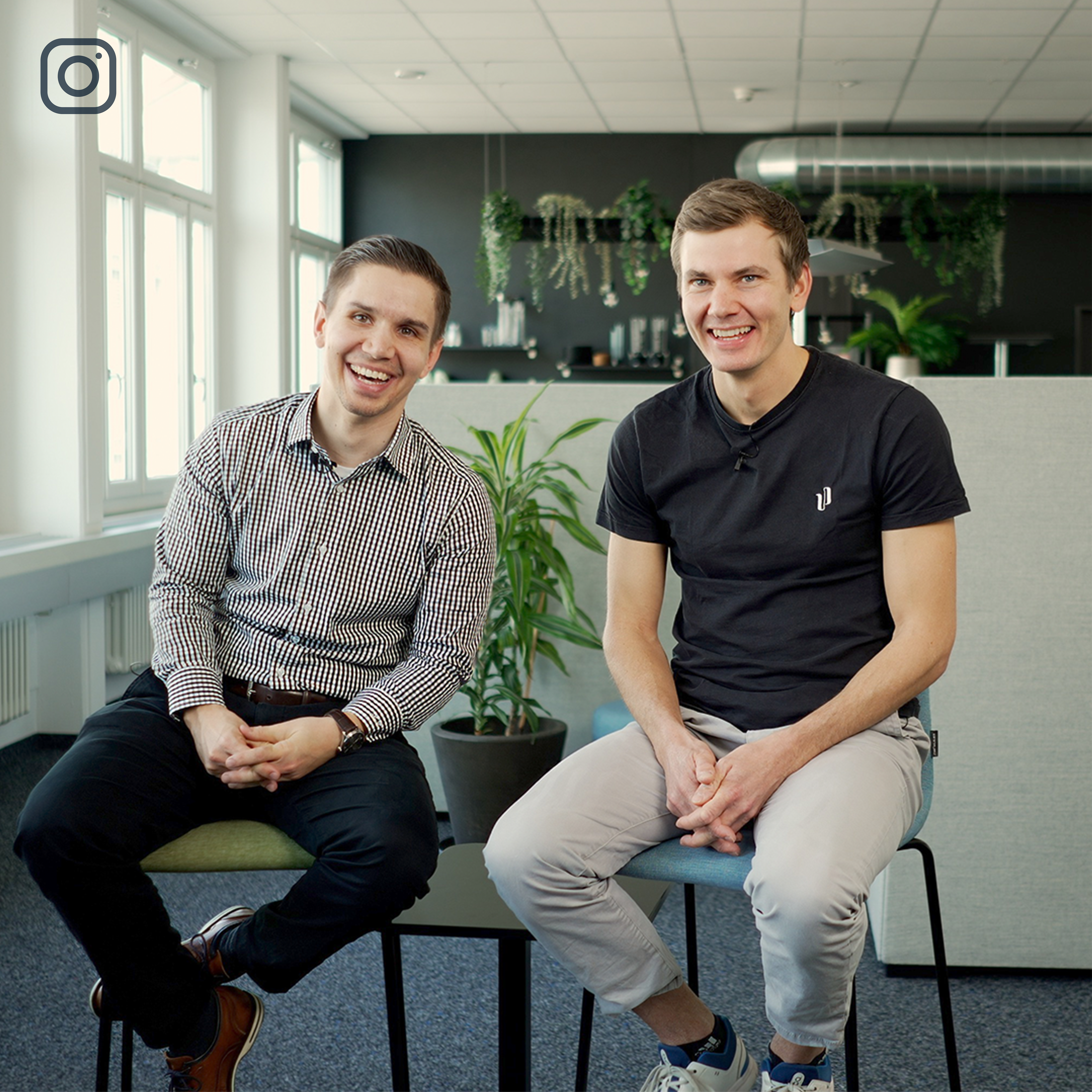 Unsere Mitarbeitende Claudio und Michael