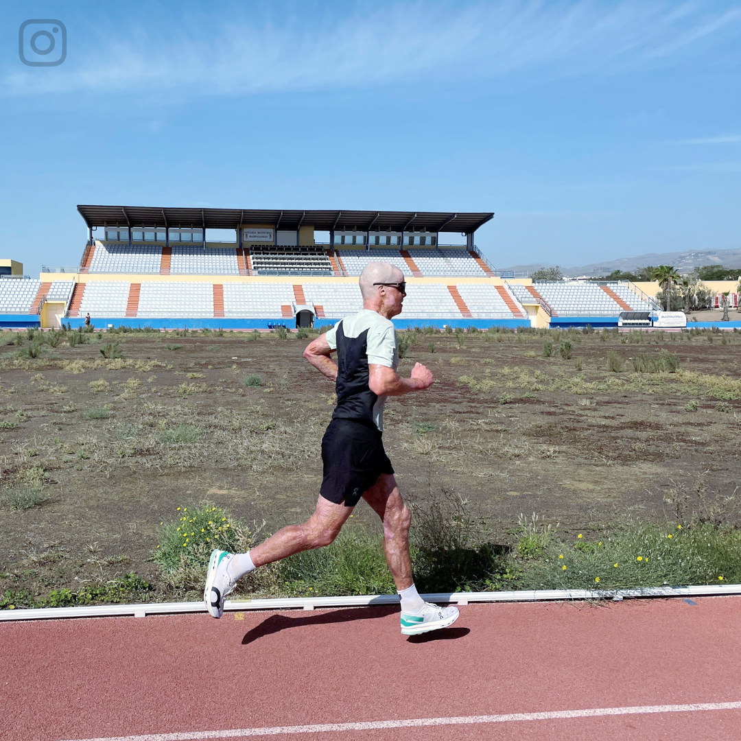 Philipp Bosshard am Joggen