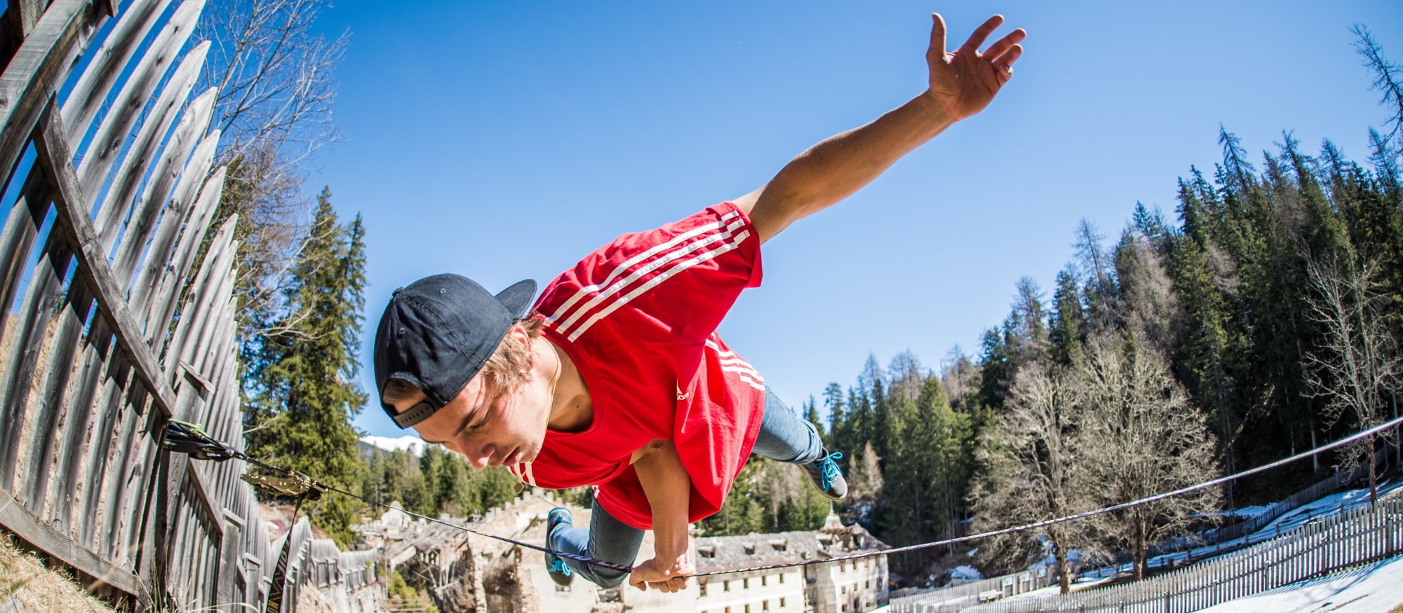 Slacklining © Lorenz Klapfer