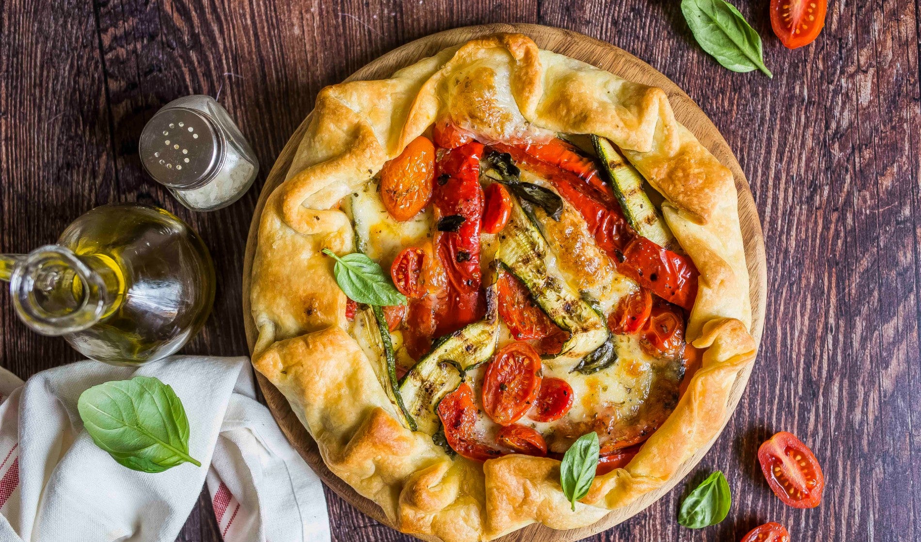 torta salata formaggio e verdure