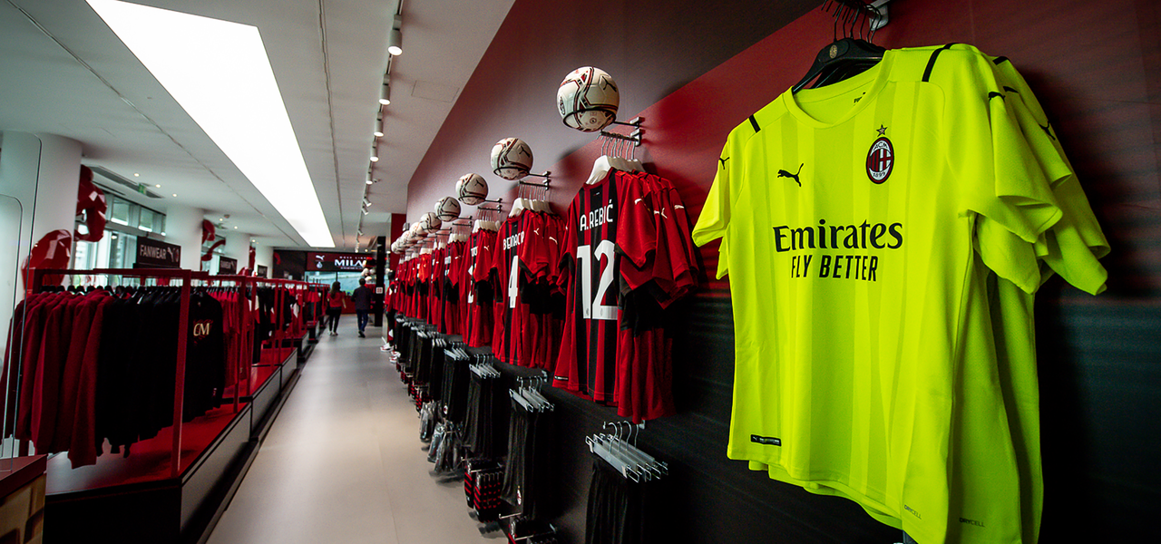 Casa Milan Store acquista nel negozio ufficiale rossonero