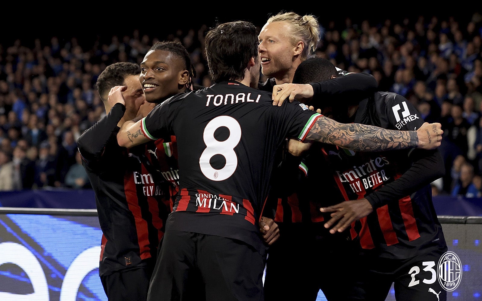 MILAN X NAPOLI, CHAMPIONS LEAGUE 2022 / 2023, 1º) JOGO QUARTAS DE FINAL