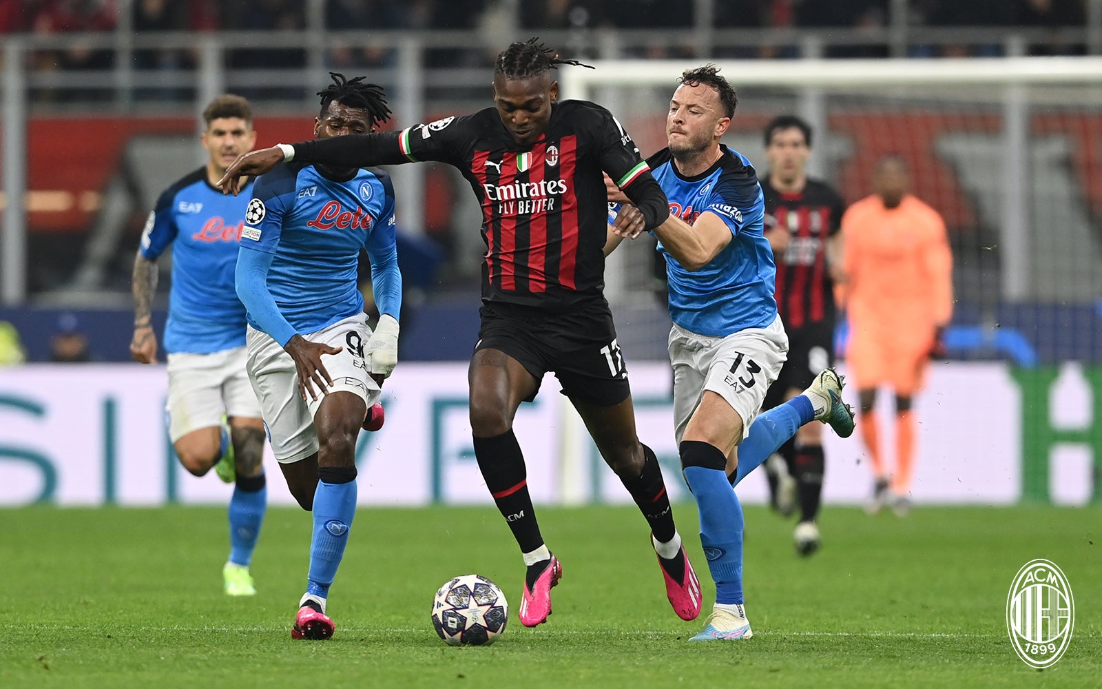 MILAN X NAPOLI, CHAMPIONS LEAGUE 2022 / 2023, 1º) JOGO QUARTAS DE FINAL