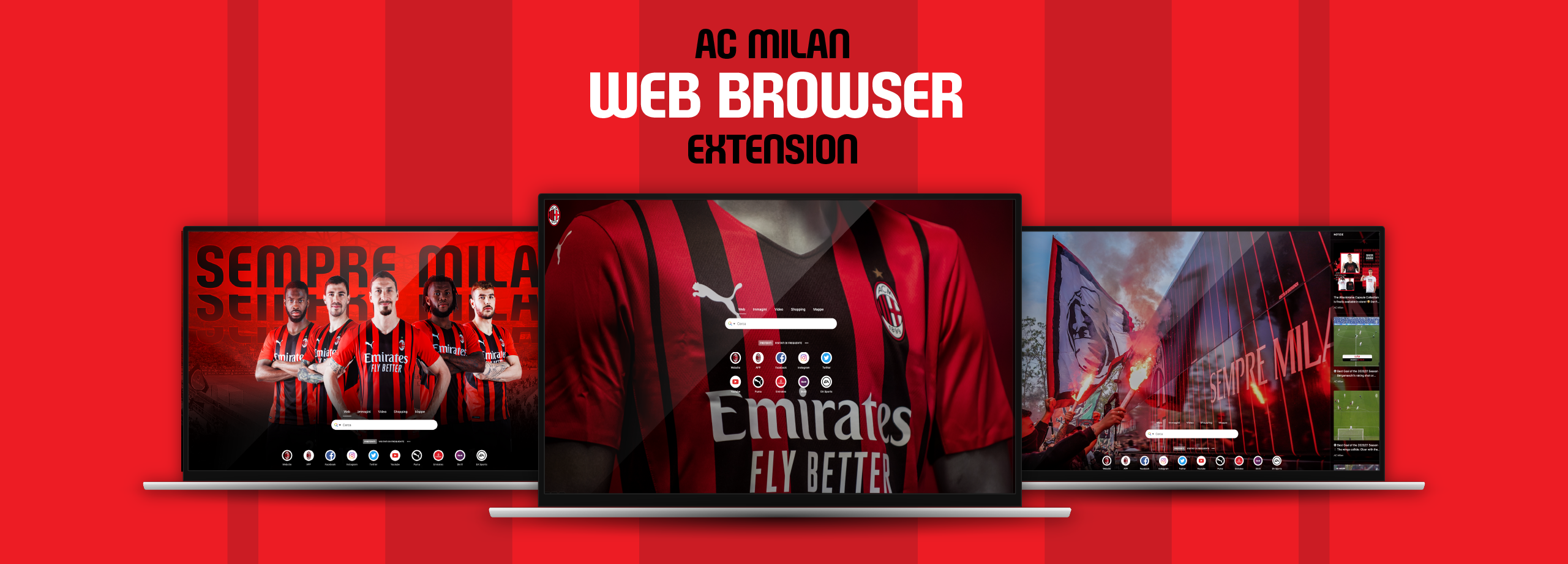 BrandTurbo: AC Milan Wallpaper Extension & | AC Milan
