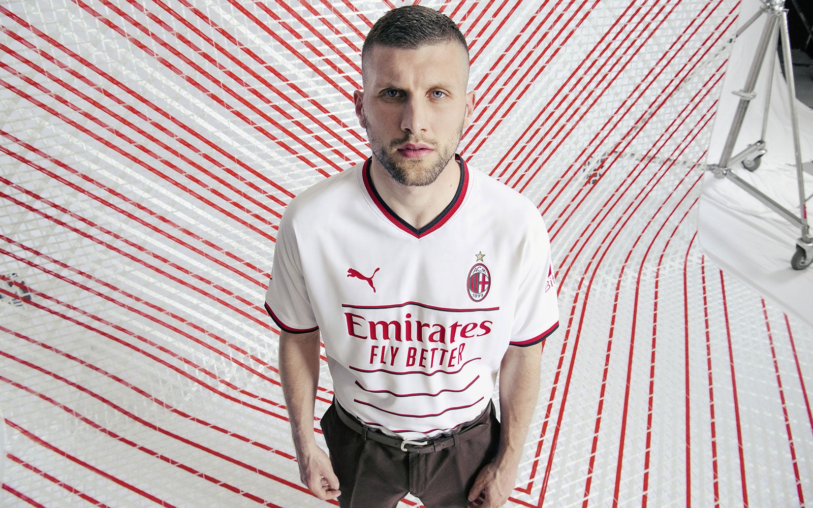 PUMA unveil AC Milan's off-white away kit for the 2021-22 season