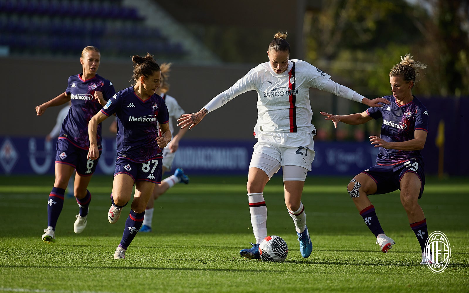 Acf Fiorentina Femminile Vs Ac Milan Imagem de Stock Editorial - Imagem de  grande, mulheres: 204041279