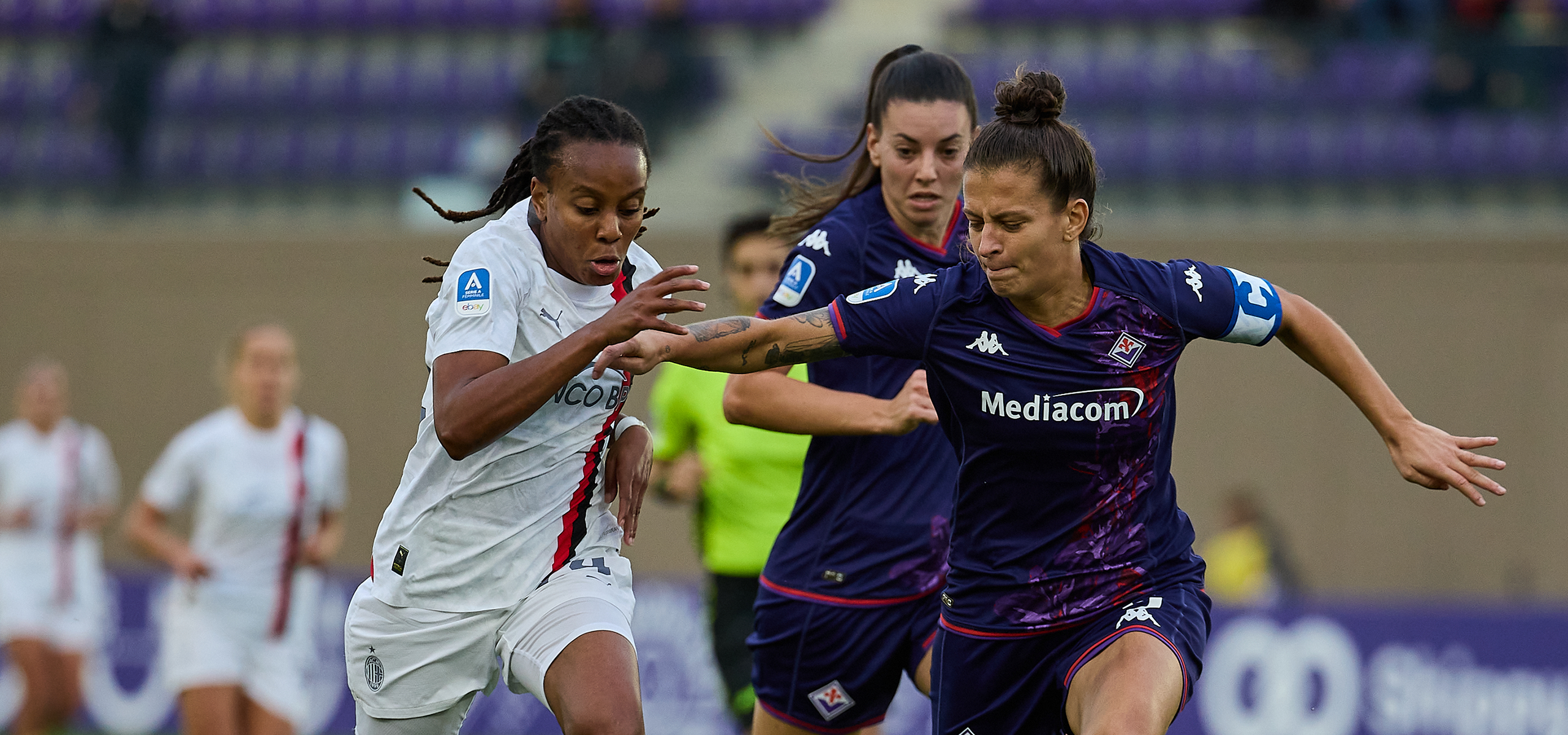 Acf Fiorentina Femminile Vs Ac Milan Imagem de Stock Editorial - Imagem de  grande, mulheres: 204041279