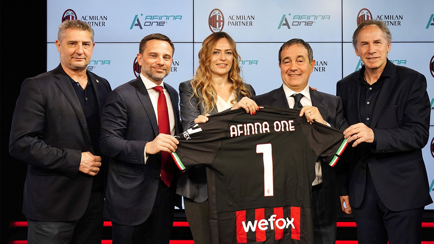 AfinnaOne is AC Milan's new Telco Partner