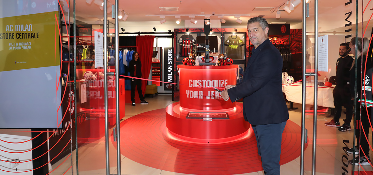 Official ac store milan store