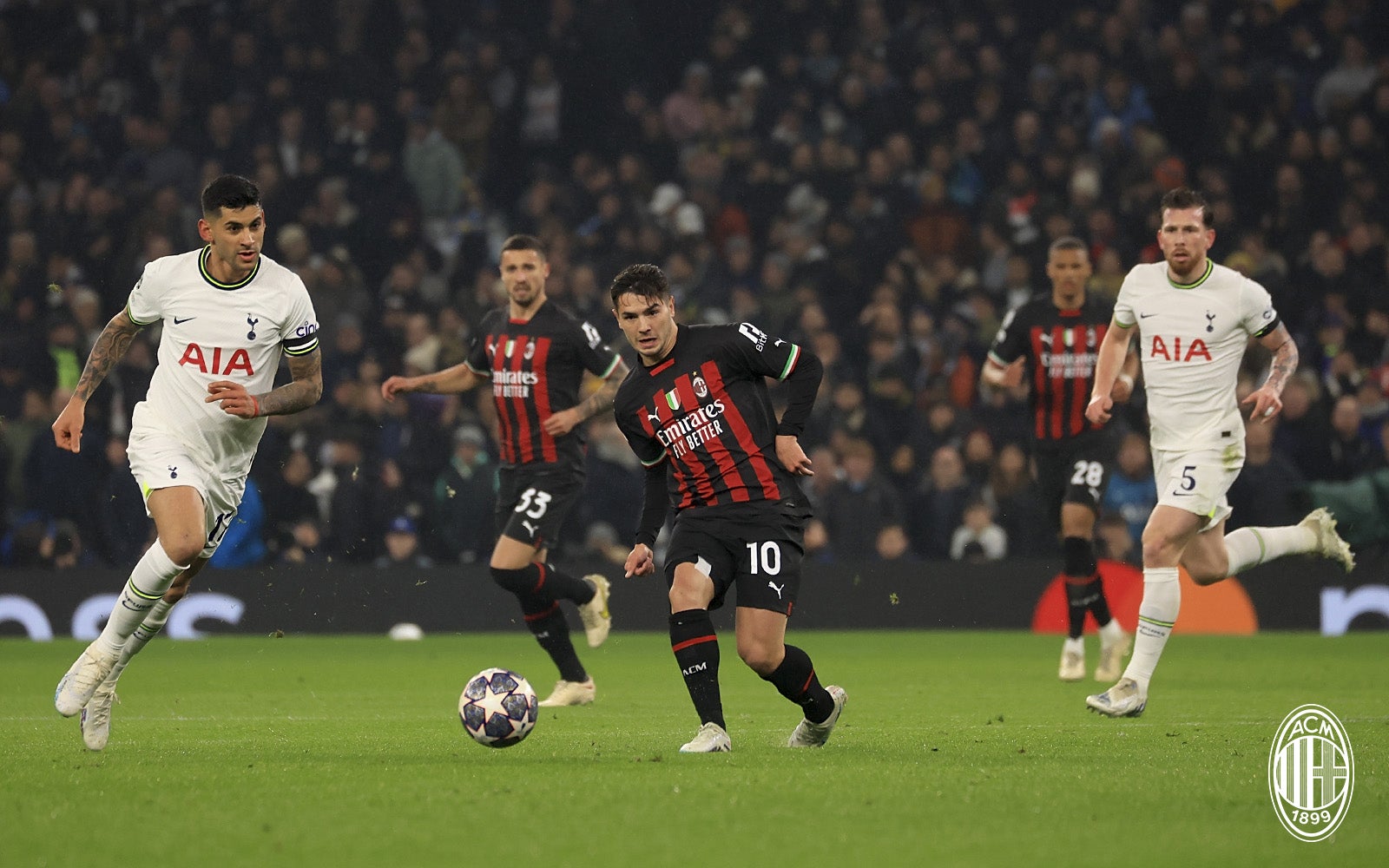 Tottenham 0-0 AC Milan, UEFA Champions League 2022/2023: the match