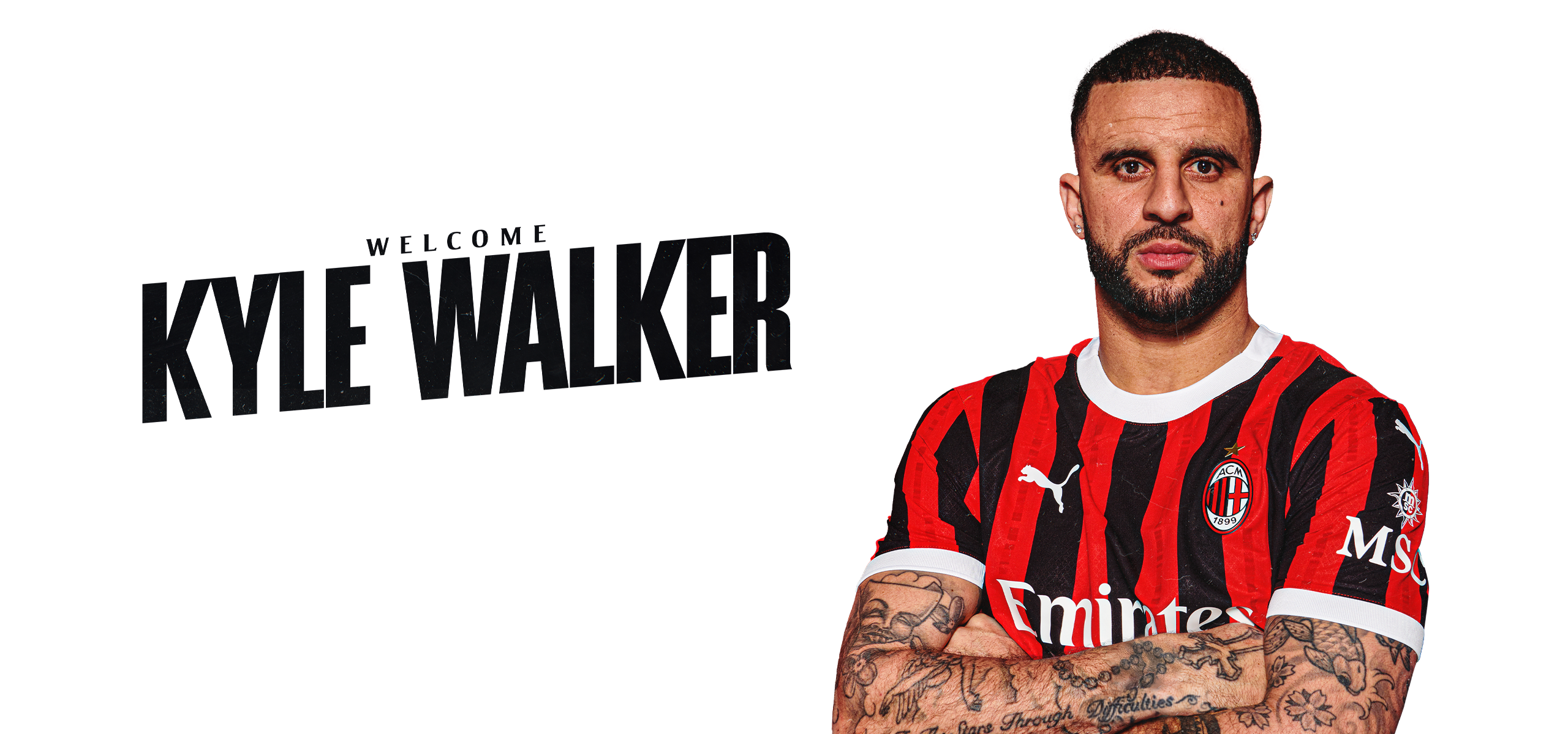 Kyle Walker, new signing of AC Milan's transfer market: the official  statement | AC Milan