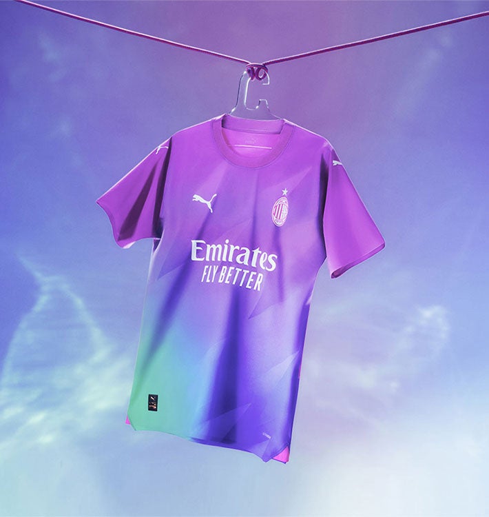 PUMA e AC Milan presentano il nuovo Away kit 2023/24