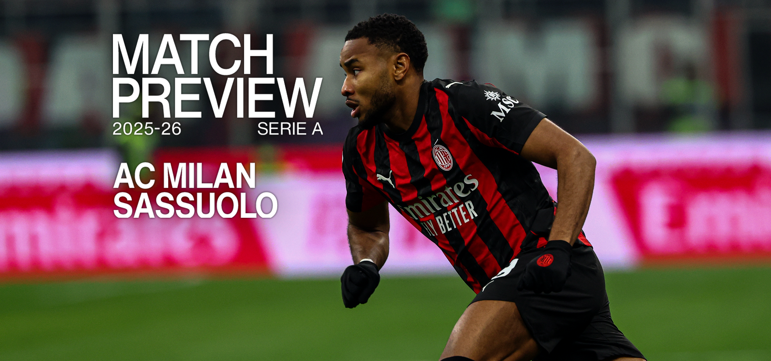 AC Milan v Sassuolo match preview