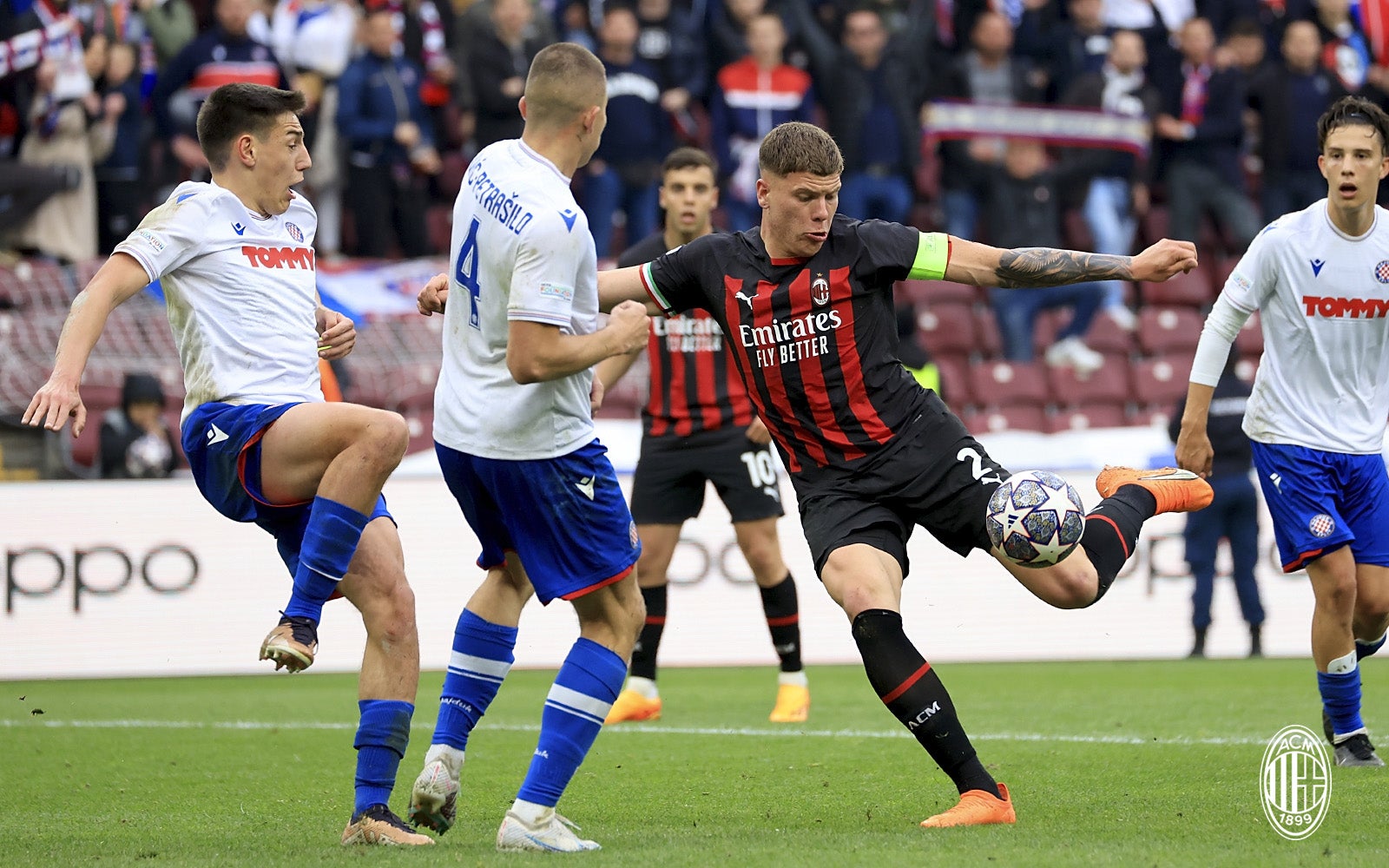 Hajduk Split 3-1 AC Milan, UEFA Youth League 2022/2023: the report