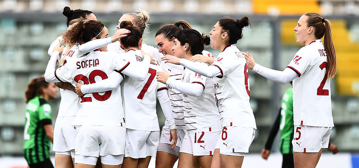 SassuoloAC Milan 01, Serie A Femminile 2022/2023 il report AC Milan