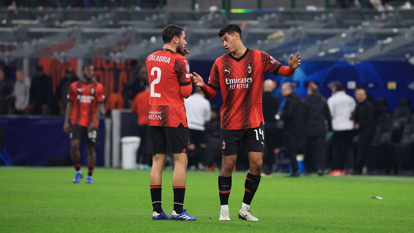 AC Milan earn first Champions League win with 2-1 comeback win