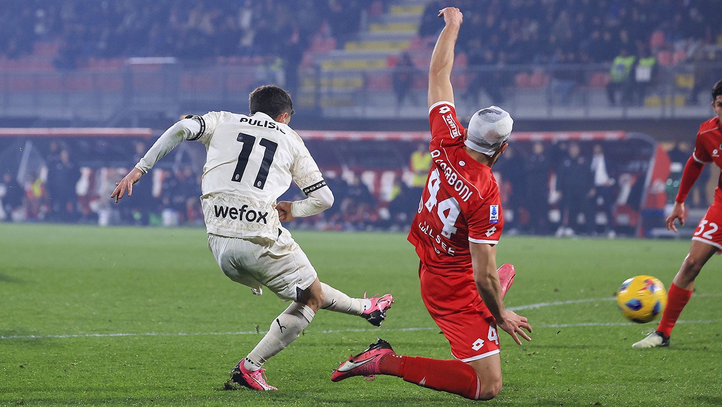 Pulisic in azione. Fonte Foto: Sito ufficiale Milan