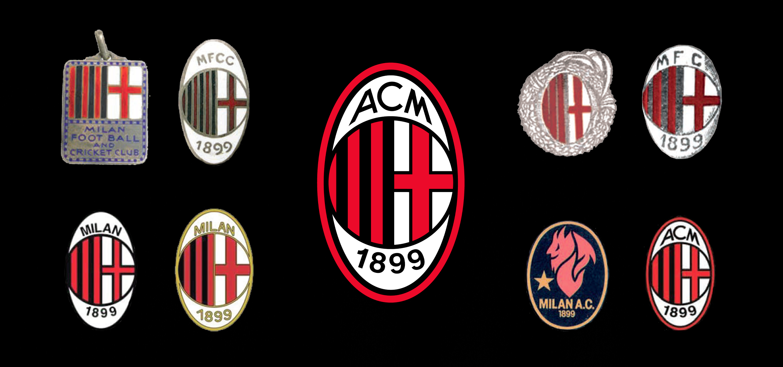 History: AC Milan logo - AC Milan