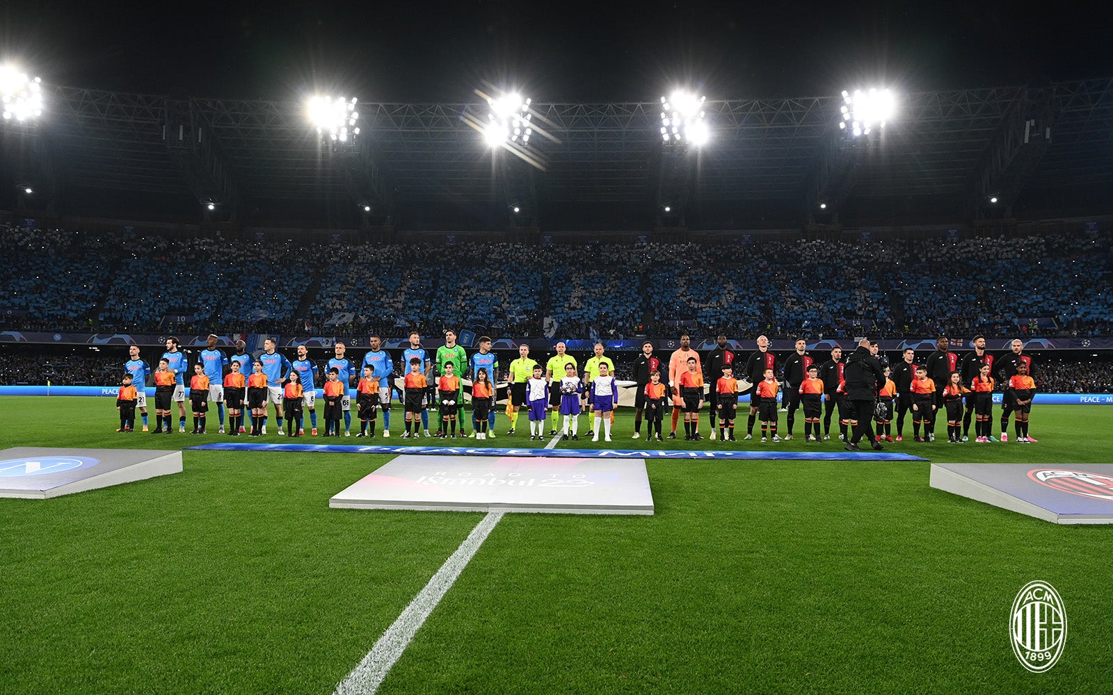 MILAN X NAPOLI, CHAMPIONS LEAGUE 2022 / 2023, 1º) JOGO QUARTAS DE FINAL