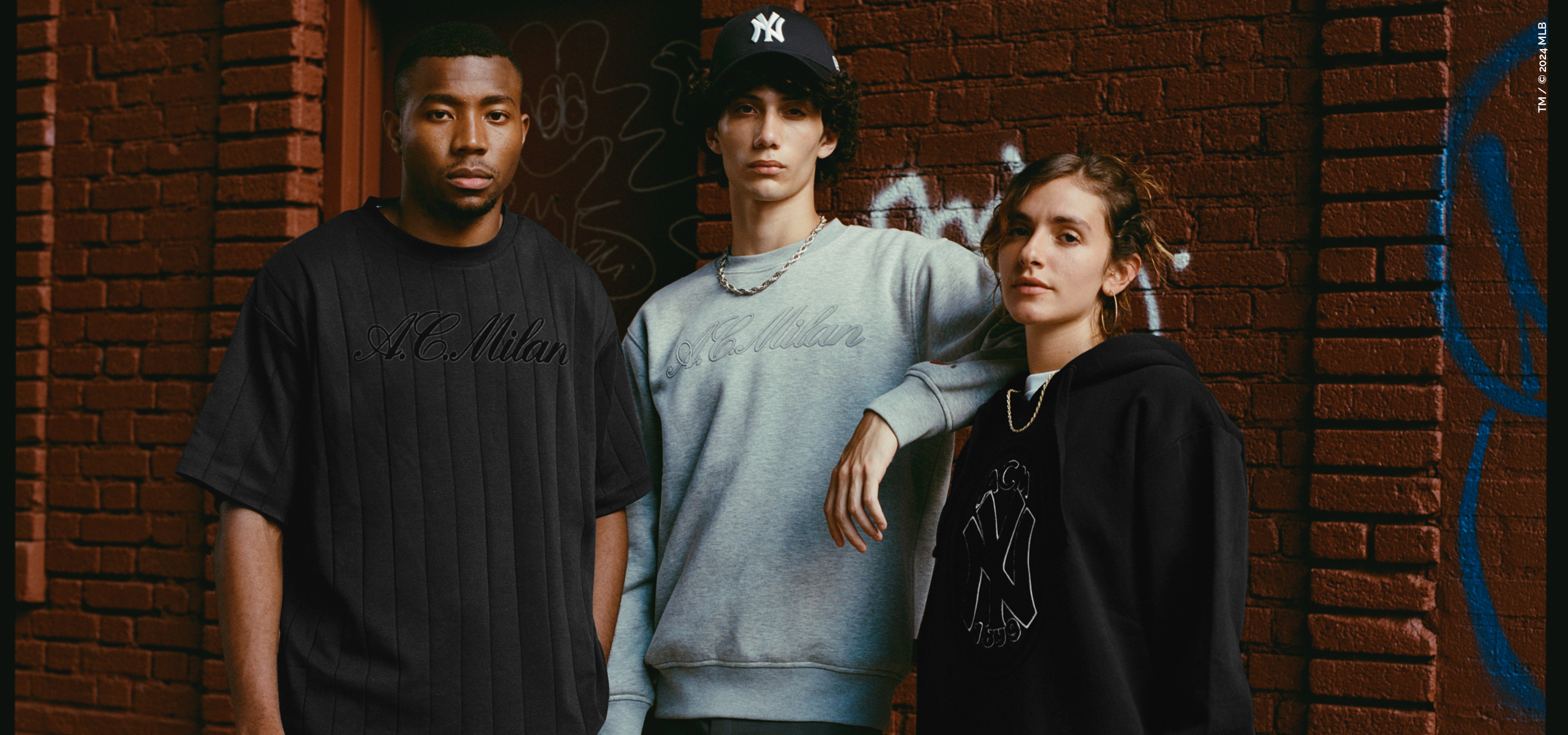 AC Milan and New York Yankees collaborate on a limited-edition, co 