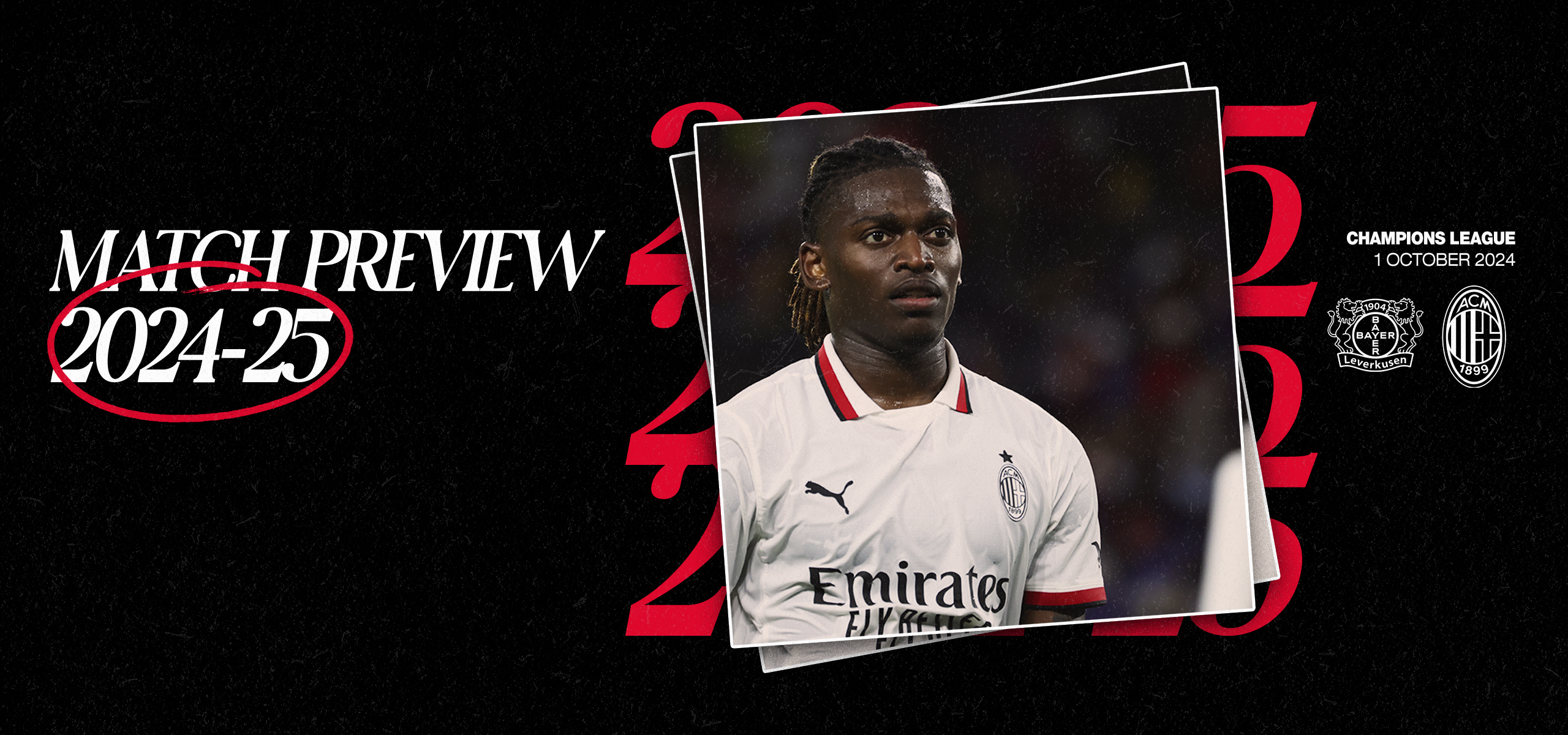 Bayer Leverkusen v AC Milan, Champions League 2024/2025: stats 