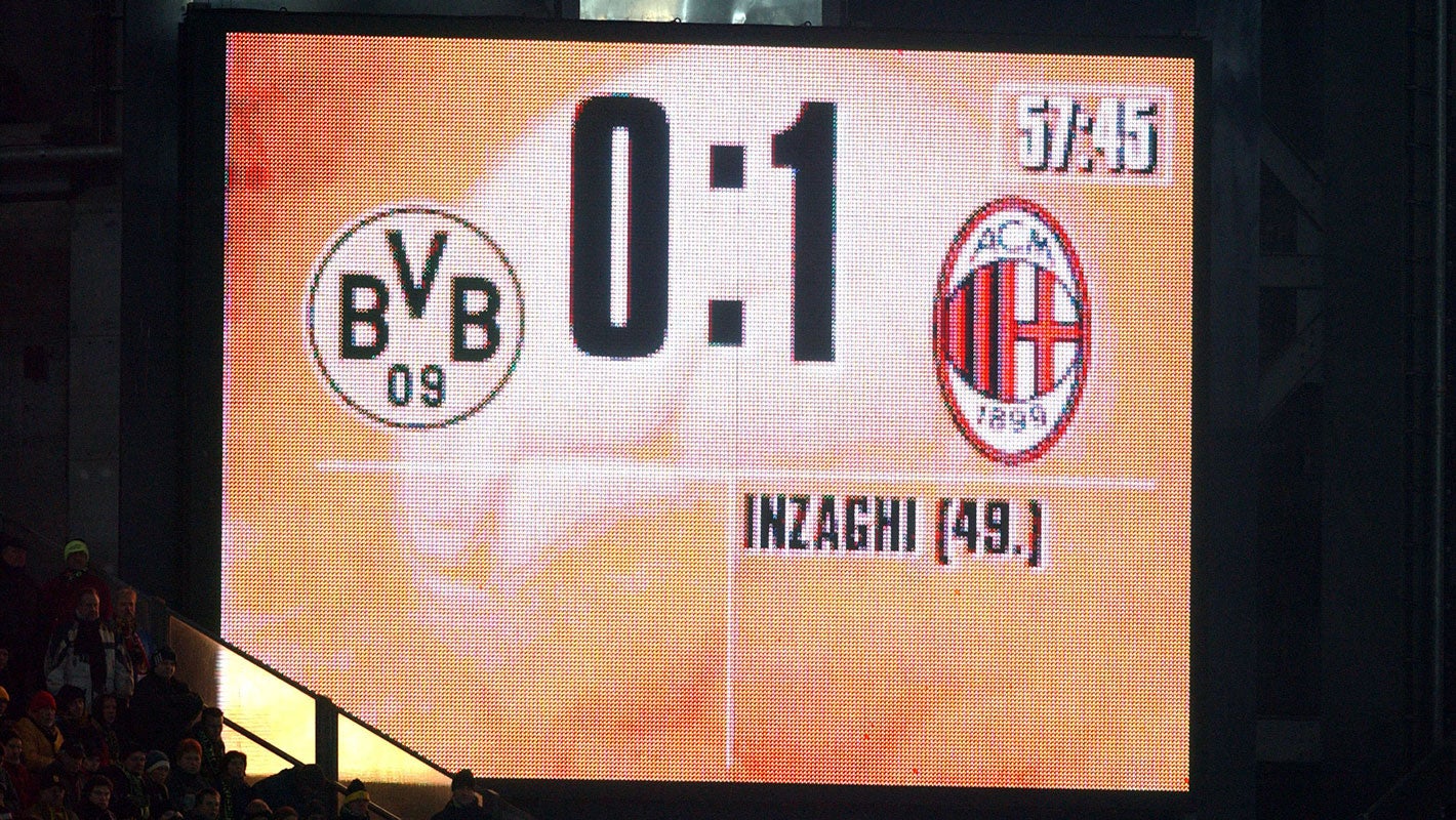 Borussia Dortmund v AC Milan, Champions League 2023/24: Time 