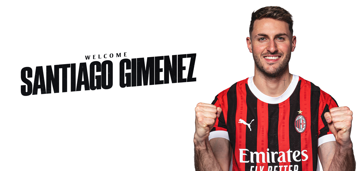 Santiago Gimenez, new signing of AC Milan's transfer market: the official statement | AC Milan