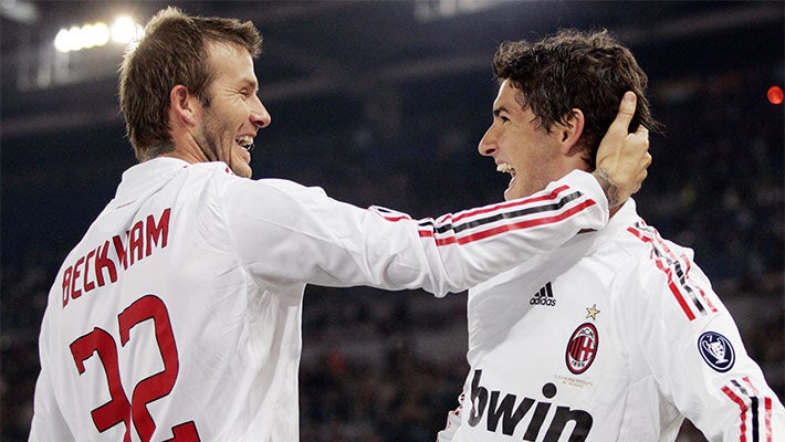 La maglia di David Beckham per LIVE – I Love Live