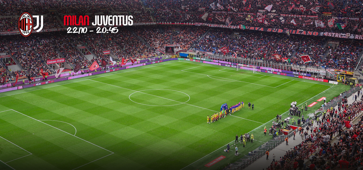 AC Milan v Juventus tickets on sale for Matchday 9 of the 2023/24 Serie A at San Siro AC Milan