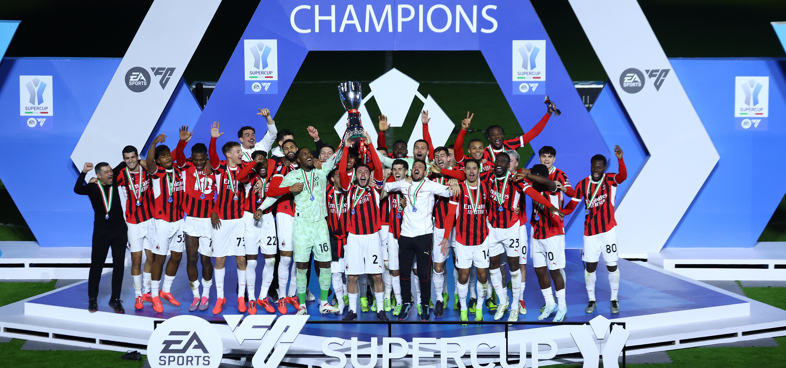 Inter 2-3 AC Milan, Supercoppa Italiana 2024/2025: facts and stats | AC  Milan