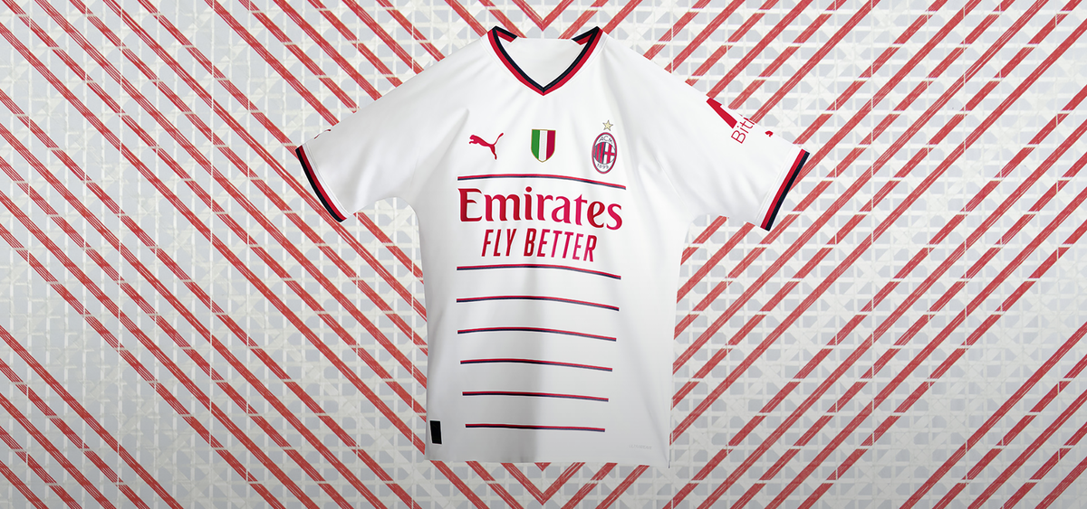  PUMA 2022-2023 Milan Away Football Soccer T-Shirt