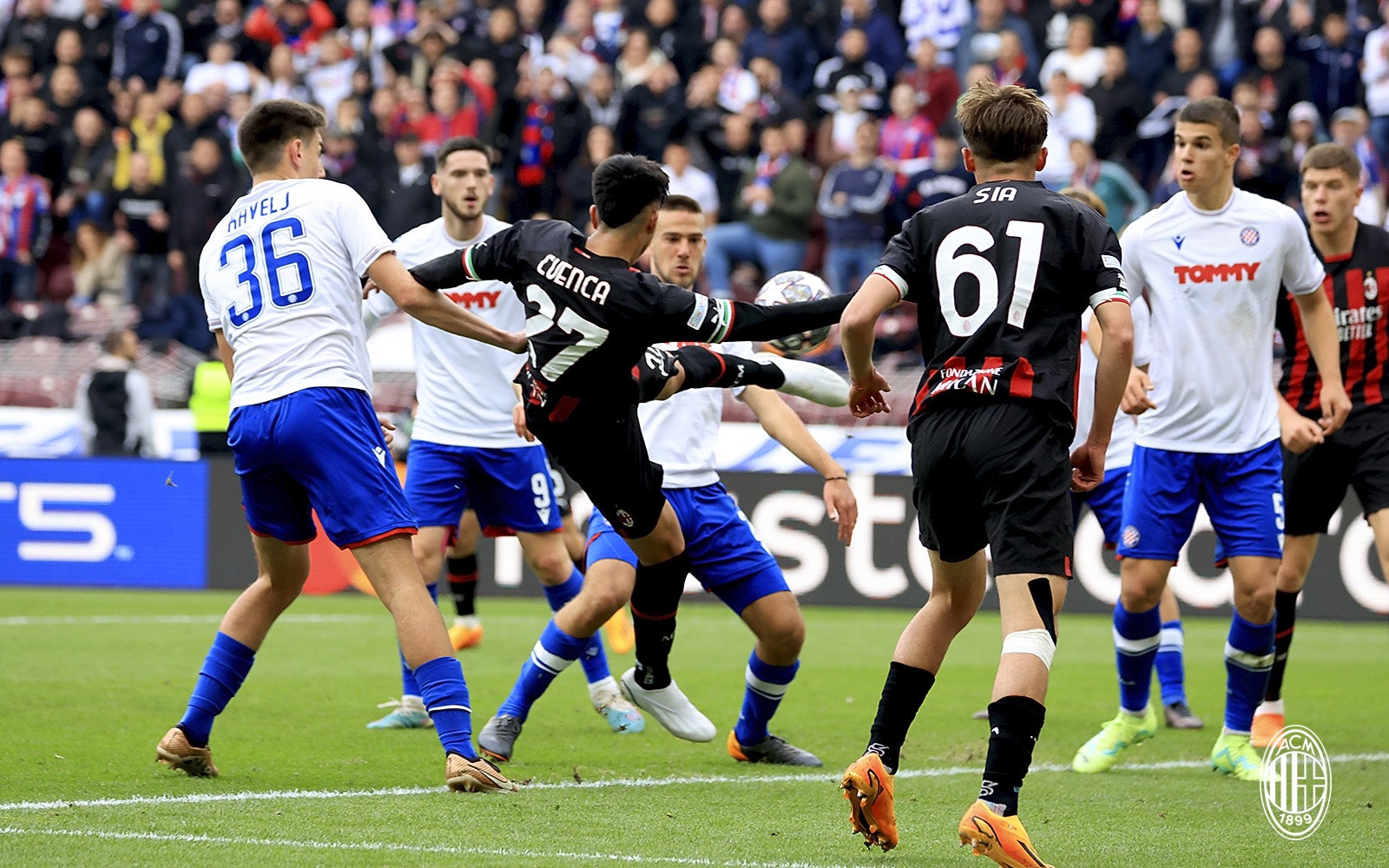 Due to a high demand for tickets from Hajduk Split fans UEFA has moved the  Youth League semifinal between Milan and Hajduk from Nyon (2500 capacity)  to Geneva (30 000 capacity) : r/soccer