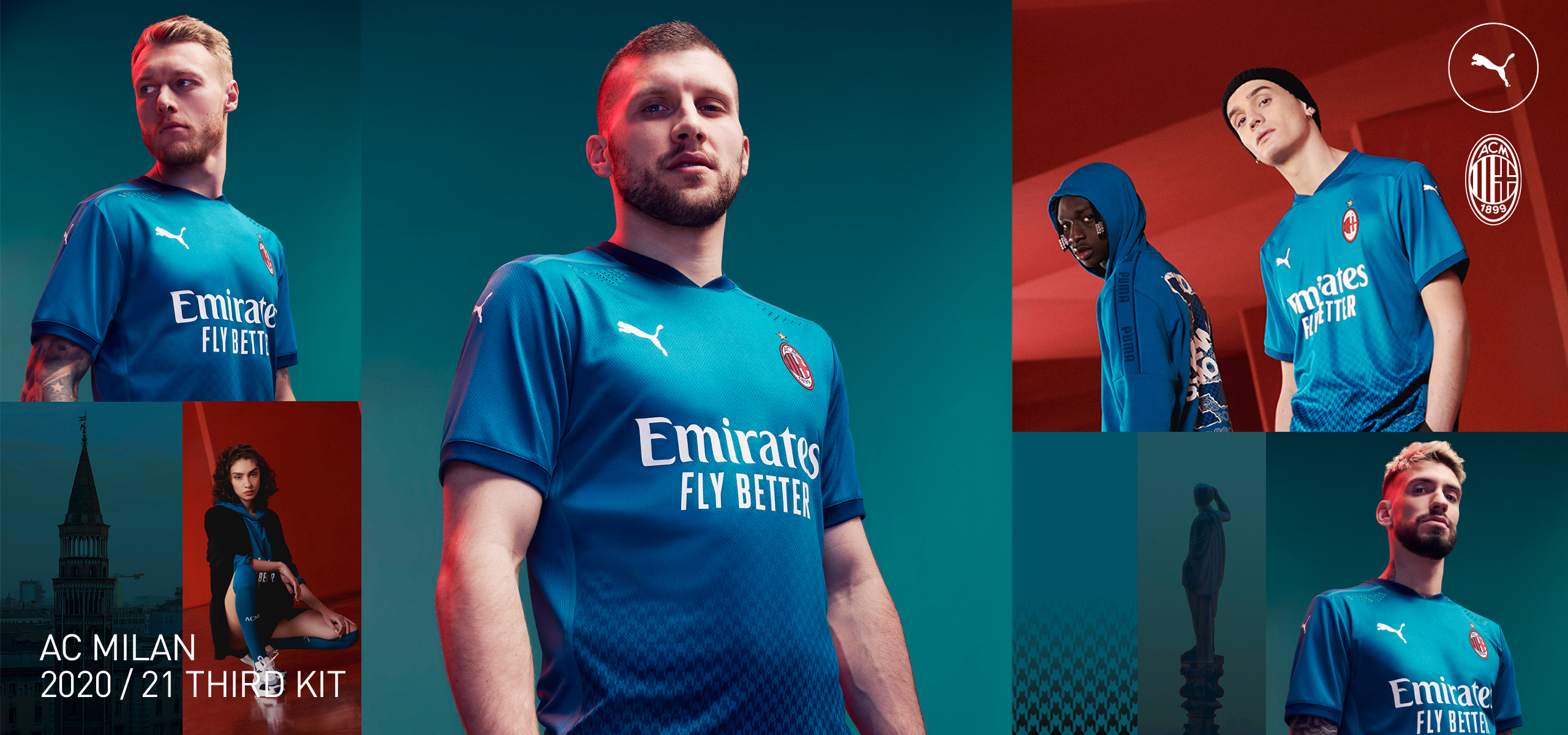 The new Milan 2020/2021 PUMA shirt