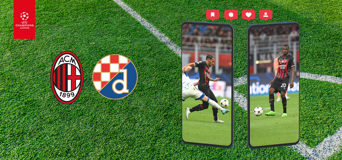 AC Milan 3-1 GNK Dinamo Zagreb, Champions League 2022/2023: the social ...