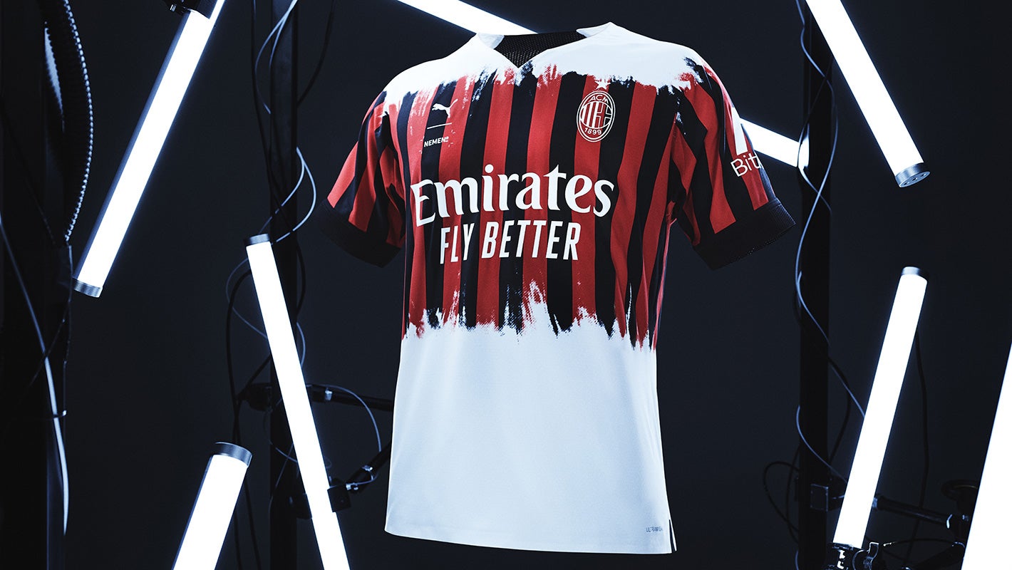 Negrita escaramuza Fructífero PUMA presents AC Milan's new Fourth kit with fashion label NEMEN | AC Milan