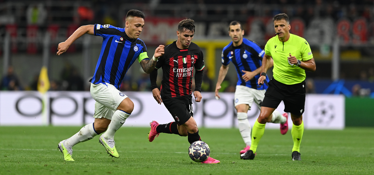 uefa campeões liga 2023 semifinal entre milão versus inter Milão