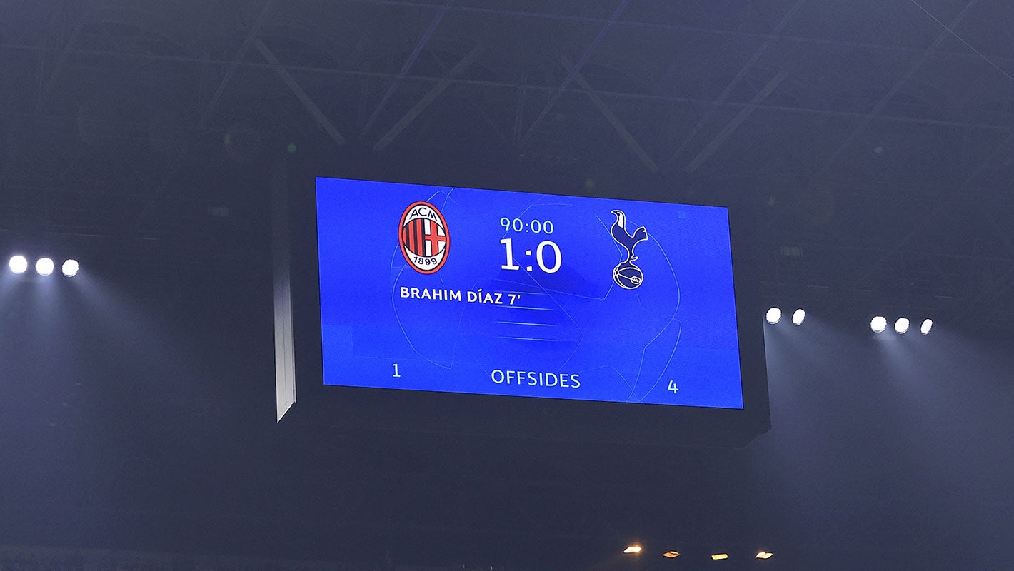 Finished: Milan 1-0 Tottenham  Rossoneri Blog - AC Milan News